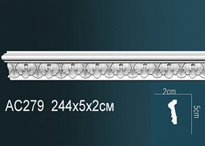 AC279F молдинг гибкий Perfect Decor