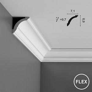 Карниз CX100F гибкий Orac Decor
