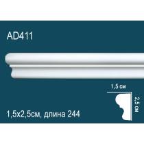 AD411 молдинг гладкий Perfect Decor