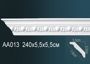 AA013 карниз с орнаментом Perfect Decor