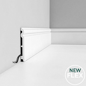 Плинтус SX138F гибкий Orac Decor