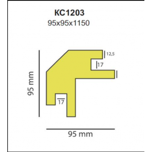 Карниз KD 203 / КС1203