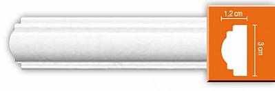 DP-8032F молдинг гибкий Decomaster (30*12*2400)