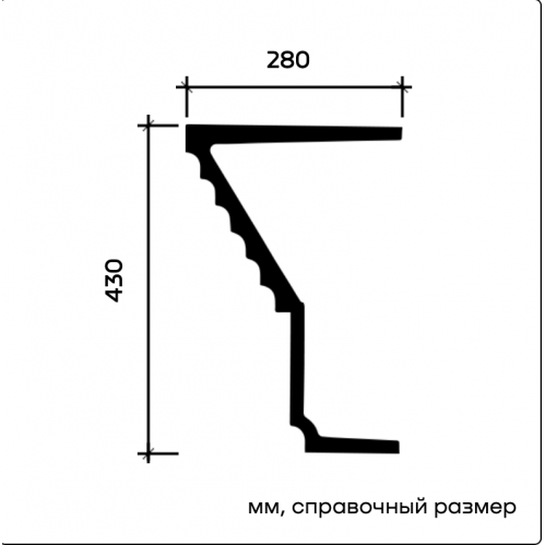 Элемент камина Европласт 1.64.801