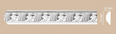 98102F гибкий молдинг с рисунком Decomaster (53*22*2400)