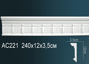 AC221 молдинг с орнаментом Perfect Decor