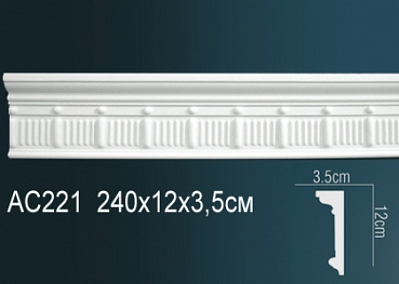 AC221 молдинг с орнаментом Perfect Decor