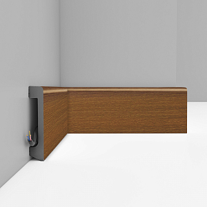Плинтус Decomaster D235-85 ДМ (80*17*2400 мм)
