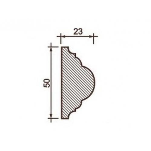 Молдинг М-137, 50Нх23мм