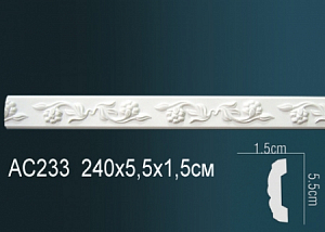 AC233 молдинг с орнаментом Perfect Decor