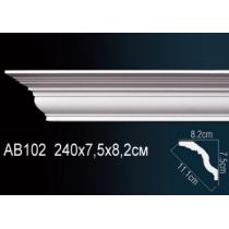 AB102 карниз гладкий Perfect Decor