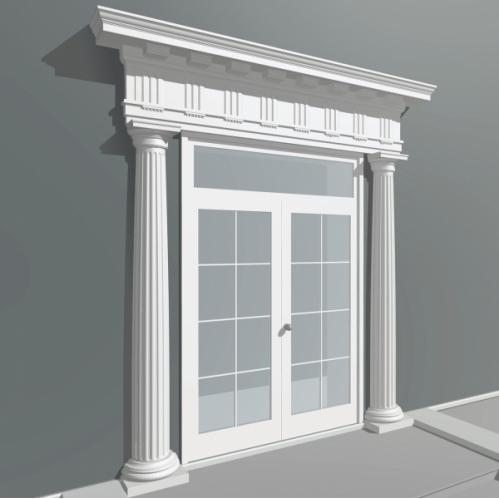 4.01.103 карниз Европласт (дорический)