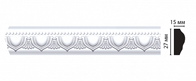 Молдинг Decomaster D128 ДМ (27*15*2400 мм)