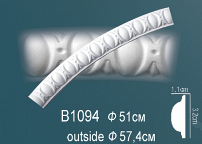 B1094 круговой молдинг Perfect Decor