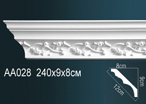 AA028 карниз с орнаментом Perfect Decor
