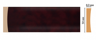 D045-62 цветной молдинг (50*8*2400)