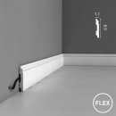 Плинтус SX165F гибкий Orac Decor