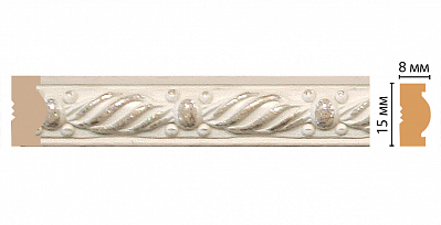 Молдинг Decomaster 105-13 (размер 15x8x2400)