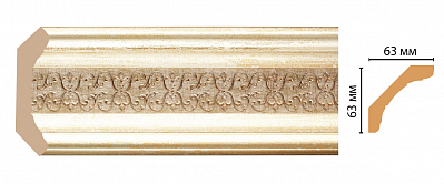 Карниз Decomaster 168-281 (размер 62х62х2400)
