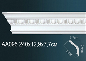 AA095 карниз с орнаментом Perfect Decor