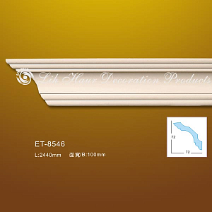 Карниз гладкий ET-8546 Lih Haur