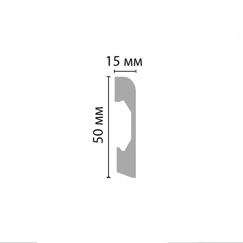 Плинтус A038 (50*15*2000)