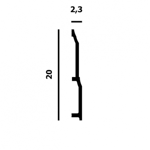 Плинтус Р175