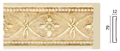 150-933 молдинг (размер 79х12х2400)