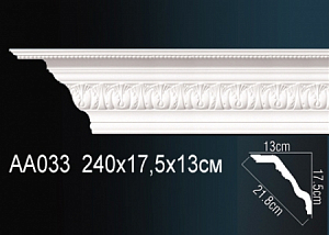 AA033 карниз с орнаментом Perfect Decor
