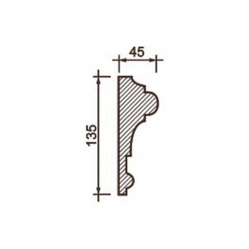 Молдинг М-135, 135Нх45мм