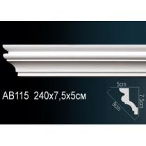 AB115 карниз гладкий Perfect Decor