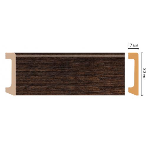 Плинтус Decomaster D235-966 (80*17*2400 мм)