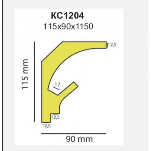 Карниз KD 204 / КС1204