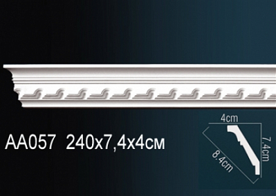 AA057 карниз с орнаментом Perfect Decor