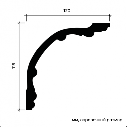 1.50.168 Карниз Европласт