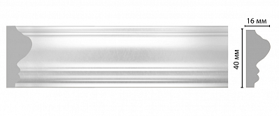 Молдинг Decomaster D030 ДМ (40*16*2000мм)