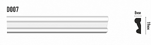 Молдинг Decomaster D007 (19*8*2000мм)