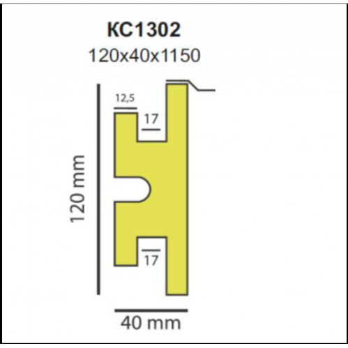 Карниз KD 302 / КС1302