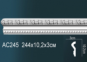 AC245 молдинг с орнаментом Perfect Decor