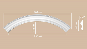 897617-120 радиус Decomaster (Rнар. 680 | Rвн. 600мм)