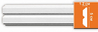 97624 молдинг Decomaster (50*12*2400)