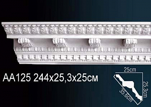 AA125 карниз с орнаментом Perfect Decor