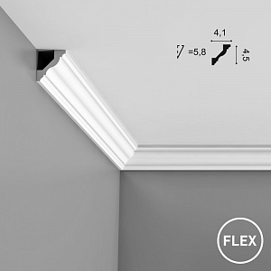 Карниз CX110F гибкий Orac Decor