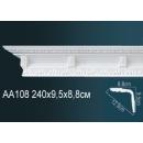 AA108 карниз с орнаментом Perfect Decor