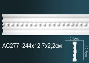 AC277 молдинг с орнаментом Perfect Decor