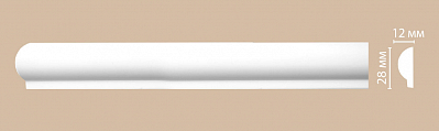 97101F молдинг гибкий Decomaster (30*12*2400)