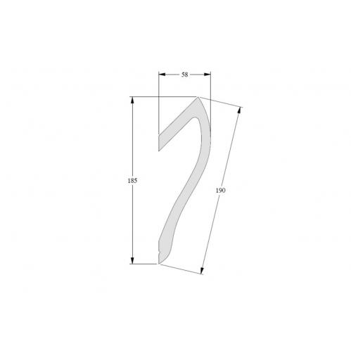 C371 карниз SHADE Orac Decor