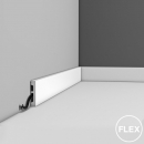 Плинтус SX157F гибкий Orac Decor