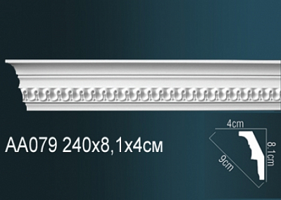 AA079 карниз с орнаментом Perfect Decor