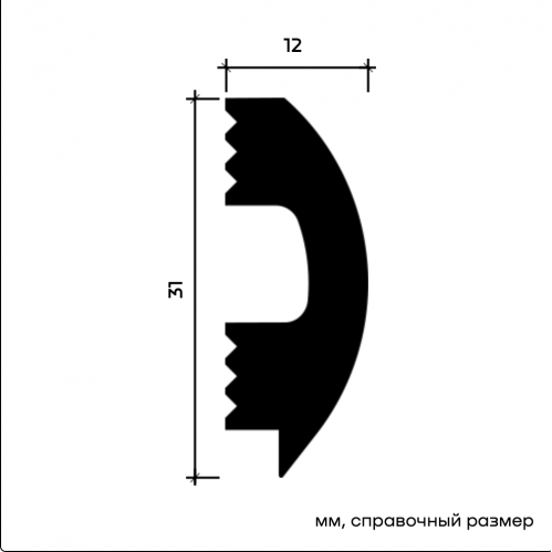 6.51.432 Молдинг Европласт